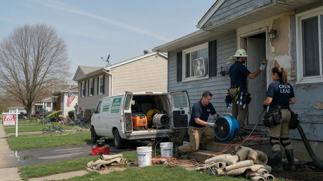 Flood Cleanup in Marriottsville, MD near me