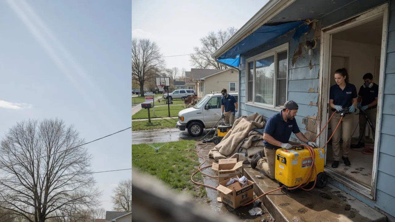 Basement Flood Cleanup in Marriottsville, MD near me